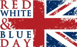 Red, White & Blue Day Logo